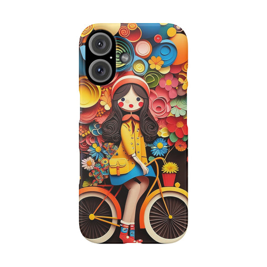 Wanderlust Vintage Snap Phone Case for iPhone 16, 15 and Samsung S24, S23 (DR01)
