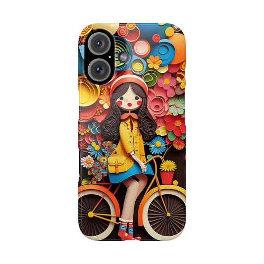 Wanderlust Vintage Snap Phone Case for iPhone 16, 15 and Samsung S24, S23 (DR01)